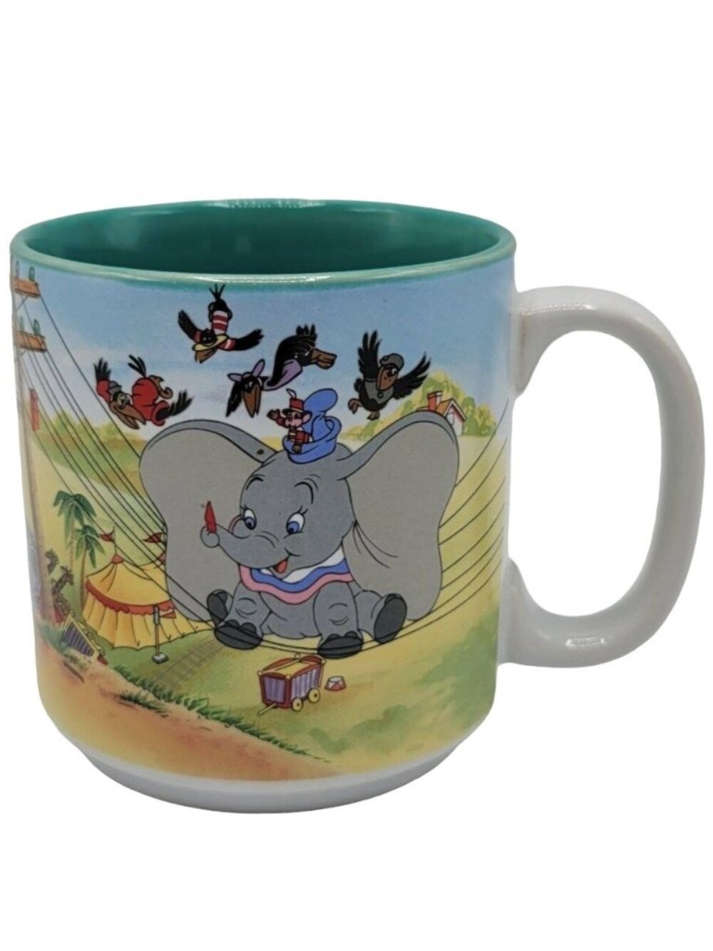 Disney Animated Classics Dumbo Mug 1941 Circus Train Parks Exclusive Vintage